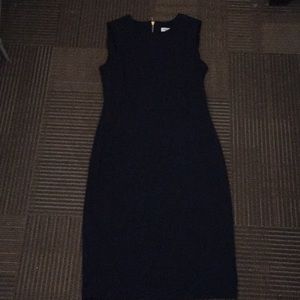 Calvin Klein Navy Sheath Dress